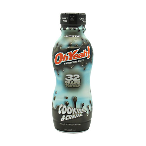 (image for) OhYeah! Protein Shake RTD Cookies & Creme 12 - 14 oz